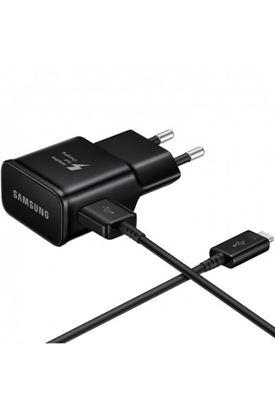 Samsung Incarcator Retea cu Cablu USB-C EP-TA200B + DG970BBE, 15W, 2A, 1 x US...