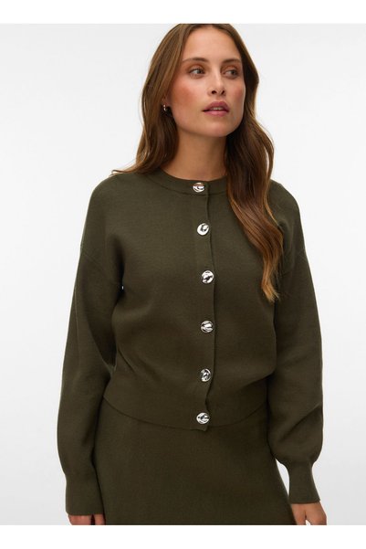 Vero Moda Yeşil Kadın Hırka 10347061-190414 TCX