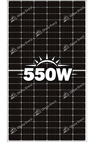 Okyay Enerji 550 Watt MonoKristal Güneş Paneli A+