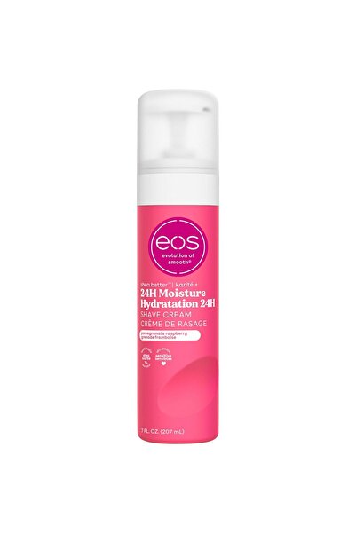 Eos Cremă de ras, Shea Better, Rodie Zmeură, 207 ml