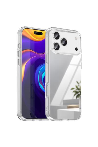 Microsonic Apple iPhone 18 Pro Case Acrylic Mirror Transparent
