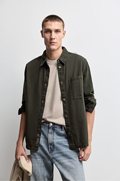 LEFTIES ERKEK Hafif denim ince ceket