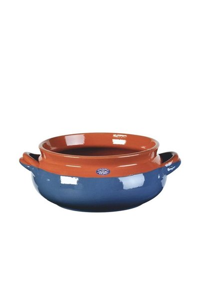Vulcania Ceramic Round Blue Pot 26 cm