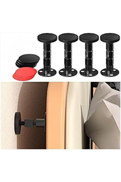 Yelajoy 4 PCS Adjustable Furniture Legs, Heavy Duty Square Anti-Shake Stabili...