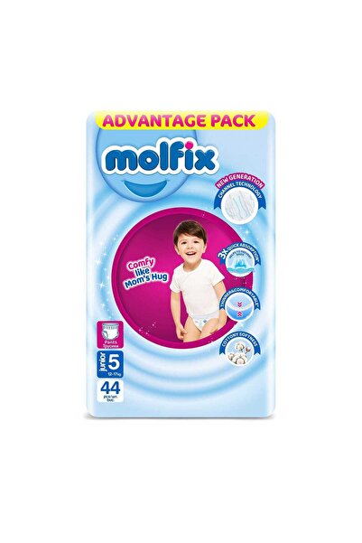 Molfix Diapers Size (5) Mega Pack 44 Culottes