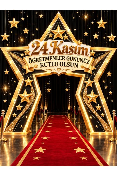 NG GRAFİK TASARIM 24 KASIM ÖĞRETMENLER GÜNÜ OKUL PANOSU / KUMAŞA BASKı PANOSU...