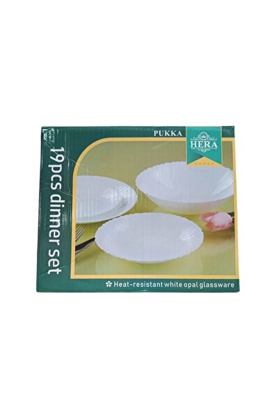 Pukka Set veselă pentru masă Opal, 19 piese