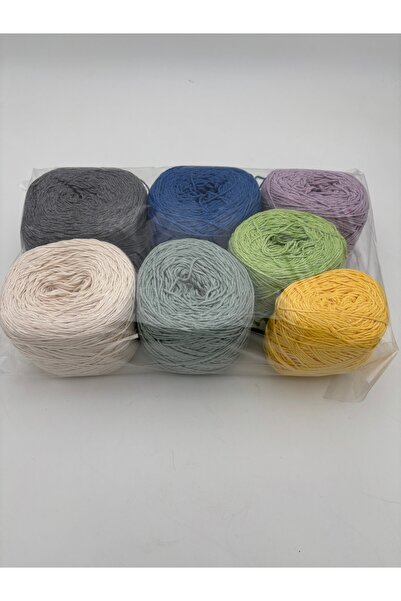kumasfabrik 1 Kg fir de bumbac pentru tricotat manual/fir de bumbac/multicolor