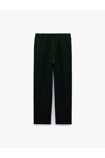 Koton Three-Threaded, Ruffled, Pocketed, Laced Waist Sweatpants