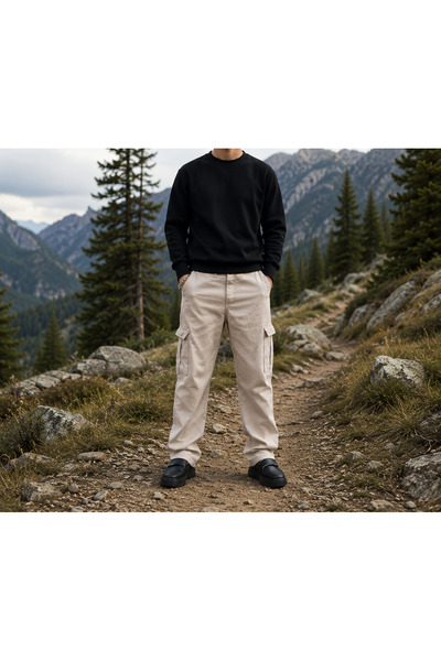 h&ç giyim Muške nemačke zimske široke širokogabarske pantalone