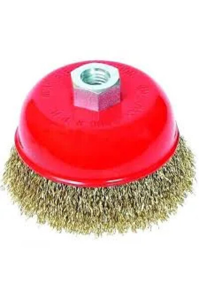 Generic Perie de sârmă tip oală pentru polizor 4"