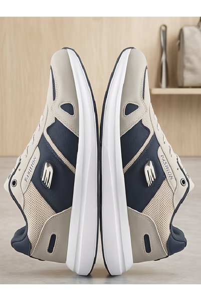 Genel Markalar Erkek Kalın Taban Günlük Sneaker Spor Ayakkabı Rahat Hafif Yür...