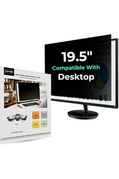 Generic Brand MATTE PROTECTED M-7040 PRO Anti-Glare Black Privacy Screen for ...