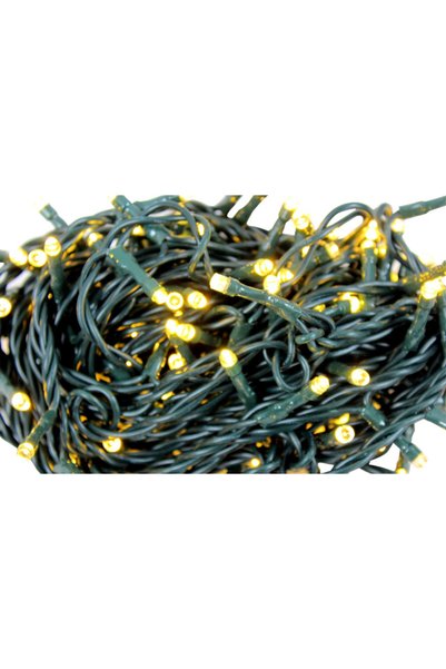 C&B 120 LED Χριστουγεννιάτικα λαμπάκια 230V, λευκού χρώματος και καλώδιο 11 μ...