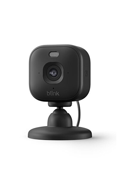 Blink Έξυπνη κάμερα ασφαλείας Μίνι 2K+, 4x ζουμ, έγχρωμη νυχτερινή όραση, προ...