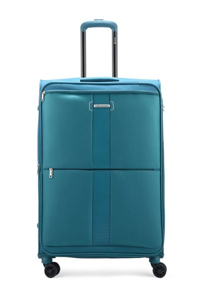 Carlton Newbury Plus Softside 8W Large Check-In Luggage - Teal