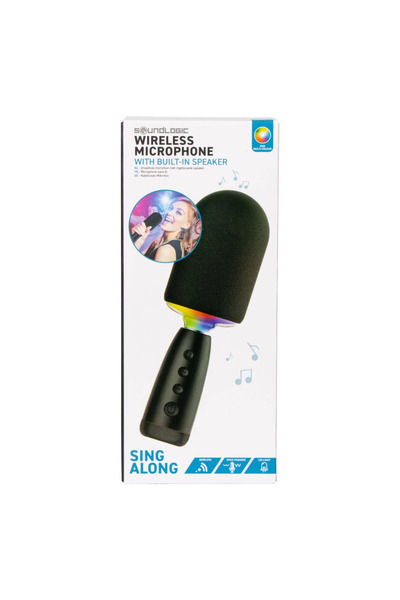 Soundlogic Microfon, Karaoke cu Bluetooth, Difuzor încorporat, 4386