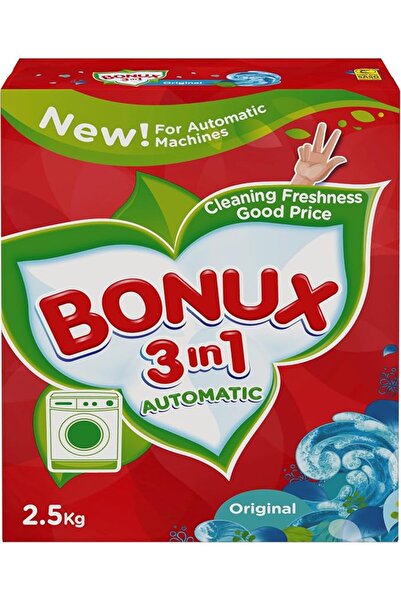 Bonux Automatic Laundry Powder Detergent, 2.5kg