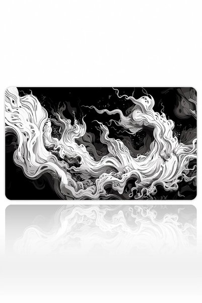 urzuva Ethereal Smoke 60x40 3mm Gaming Oyuncu Mouse Pad Kaymaz Taban Büyük Kl...