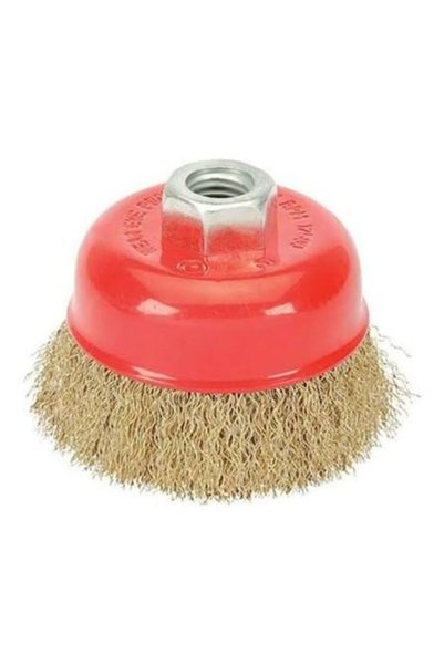 Generic Brand 100 mm Fringed Wire Brush 1 Piece