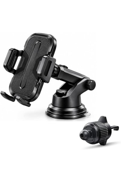NEXSO 4-in-1 Universal Car Phone Holder, Dashboard, Windshield & Air Vent Mount