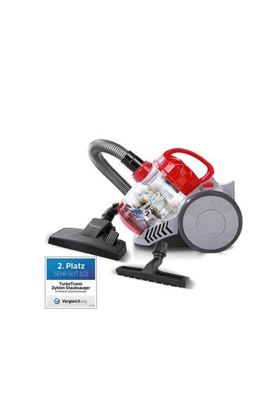 TurboTronic Ηλεκτρική σκούπα χωρίς σακούλα, υψηλής απορροφητικότητας με σύστη...