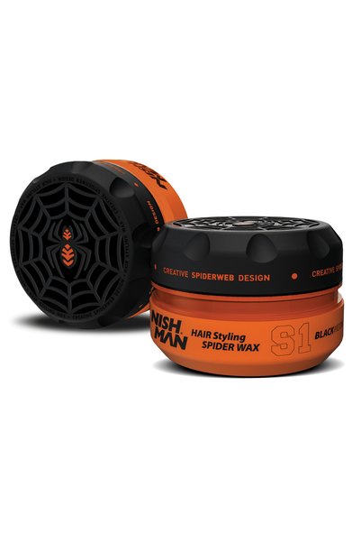 NISHMAN Hair Styling Spider Wax S1 Black Widow Strong Hold 100 ML
