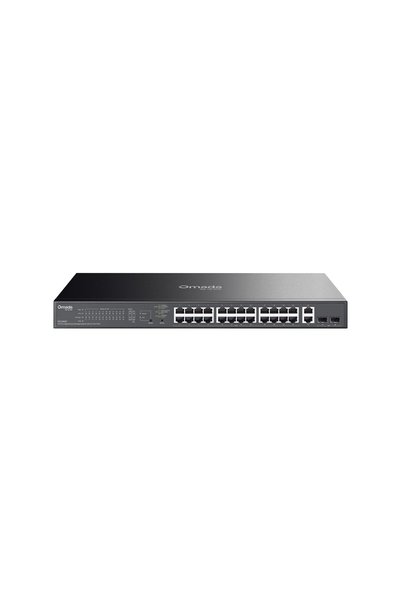 TP-LINK Omada ES228GP 26 Port 10/100/1000 24XPOE 250W+2SFP Yönetilebilir Swİtch