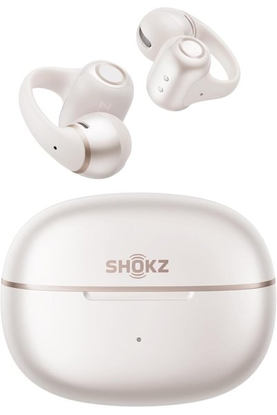 Shokz OpenDots 2 Open-Ear Clip-On Earbuds, Upgraded Dolby Audio with Deep Bas...