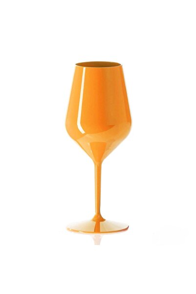 GENERAL Pahare portocalii pentru vin/cocktail 470cc TRITAN