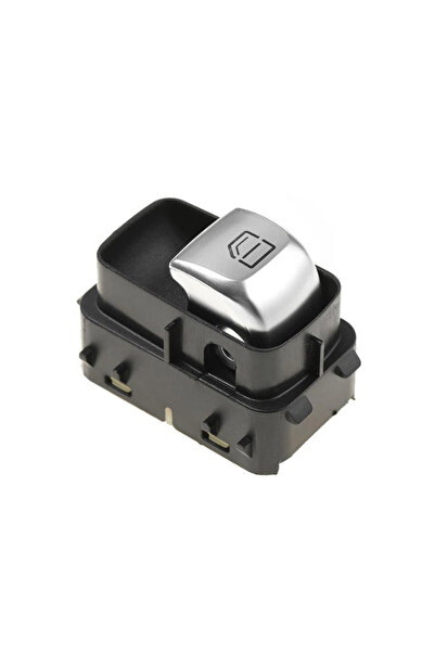 TOPAUTOCHEI Buton electric pentru geamuri Mercedes Benz, negru