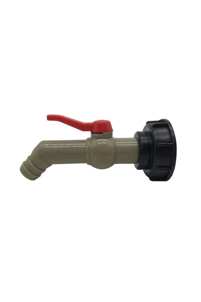 TOPAUTOCHEI Reductor pentru rezervor IBC 1000L S60X6X1 " cu robinet, Topautoc...