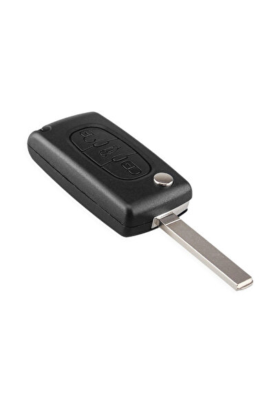 TOPAUTOCHEI Cheie auto completă compatibilă cu Peugeot 433MHz Cip ID46 PCF796...