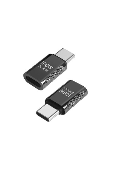 KEEPRO Type C Female to Male Converter Adapter 100W 20Gbps 8K 60Hz Audio-Vide...