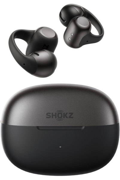 Shokz OpenDots 2 Open-Ear Clip-On Earbuds, Upgraded Dolby Audio with Deep Bas...