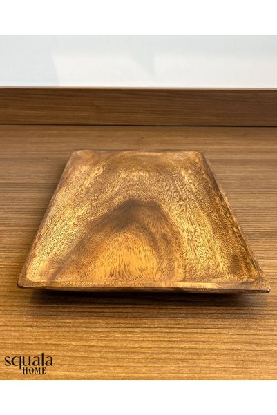 Squala Home Acacia Rectangular Plate Large