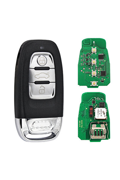 TOPAUTOCHEI Cheie auto completă compatibilă cu Audi A4 S4 RS4 A5 S5 RS5 A6 A7...
