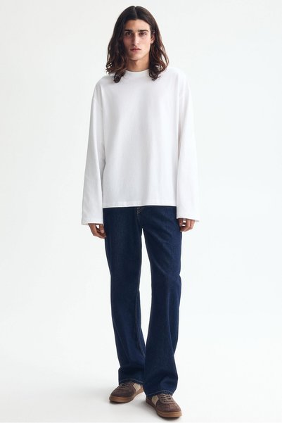 H&M Uzun Kollu Jarse Üst Oversized Fit