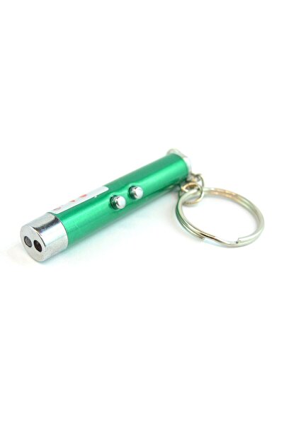 Stone Breloc cu lanternă laser - Verde