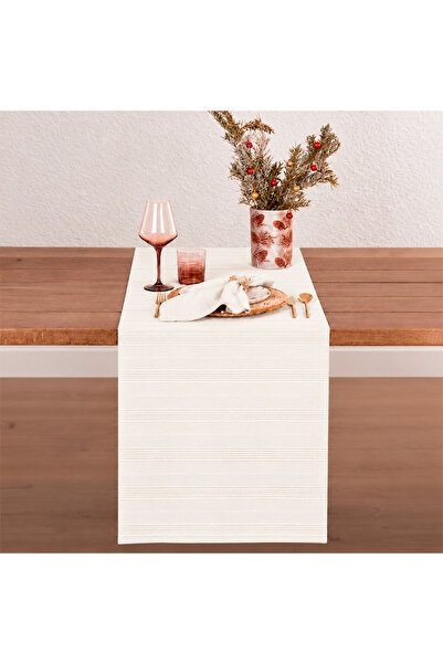 ALTINBAŞAK TEKSTİL Covor de hol 100% bumbac alb 50 x 170 alb