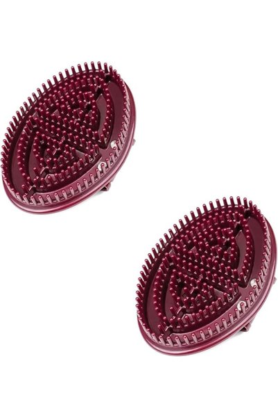 Tazweeq قطعتان من فرشاة تدليك الميريديان، مجموعة فرشاة ميريديان احترافية لاست...
