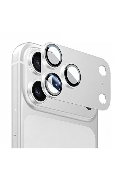 Techsuit Camera Lens Protector - Silver-colored