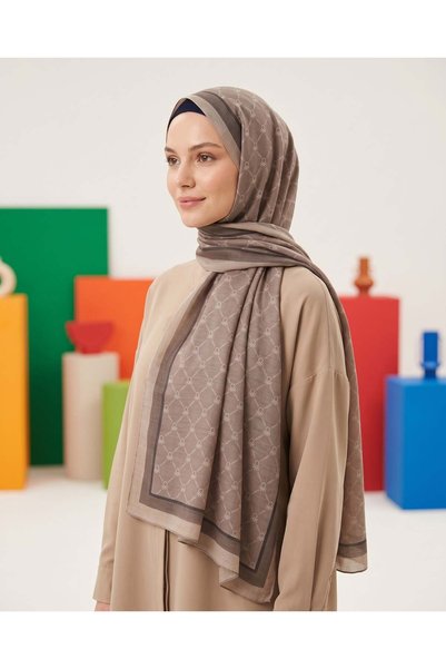 United Colors of Benetton Benetton Viscose Shawl - Fiore - 1041-025 - Mink