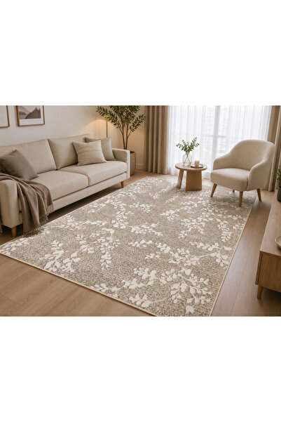 DeltaDesign Covor Sufragerie/ Dormitor, Model Elma El015/106,Bej