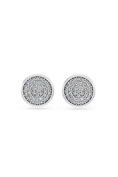 G&T JEWELS Μινιμαλιστικά Σκουλαρίκια από Μασίφ Χρυσό με Διαμάντια – 0.47 ct