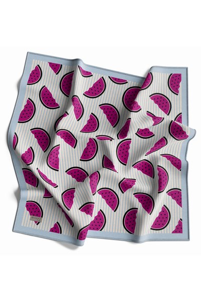 Mihre Scarf Karpuz Desen Çocuk Eşarbı