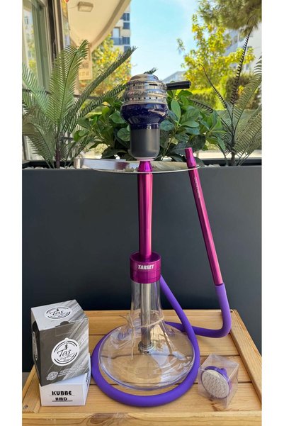 wow legend V52 TARGET Model Purple Nargile Takımı *Lüle Ve Közlük Dahil*