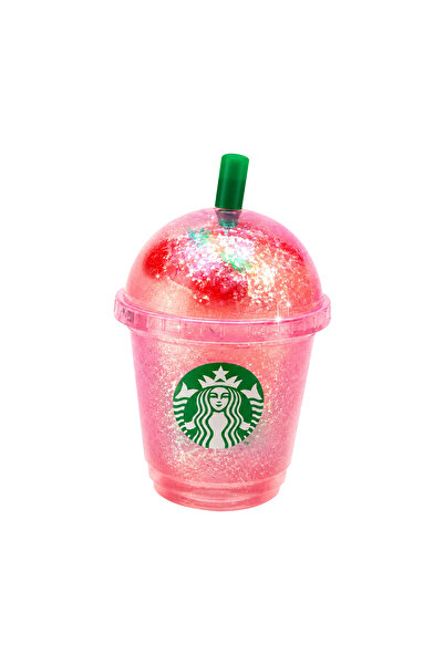 Needoh Nedoh Squishy Starbucks Strawberry Drink Cup - Pink