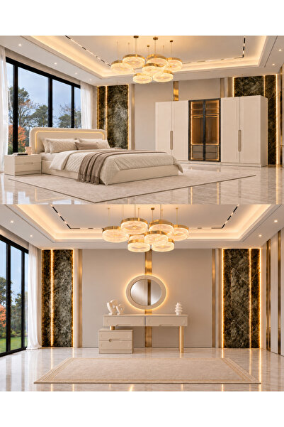inegölmobilyası Oltu Yatak Odası Takımı %100 MDF