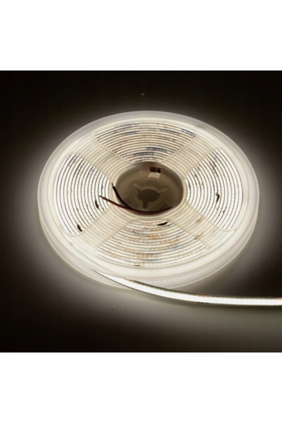 Brolux Bandă LED Premium 24V COB 528 LED-uri/m 6000K IP20 5m